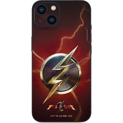 DC Comics The Flash Movie: Logo Poster iPhone 14 Plus Skin